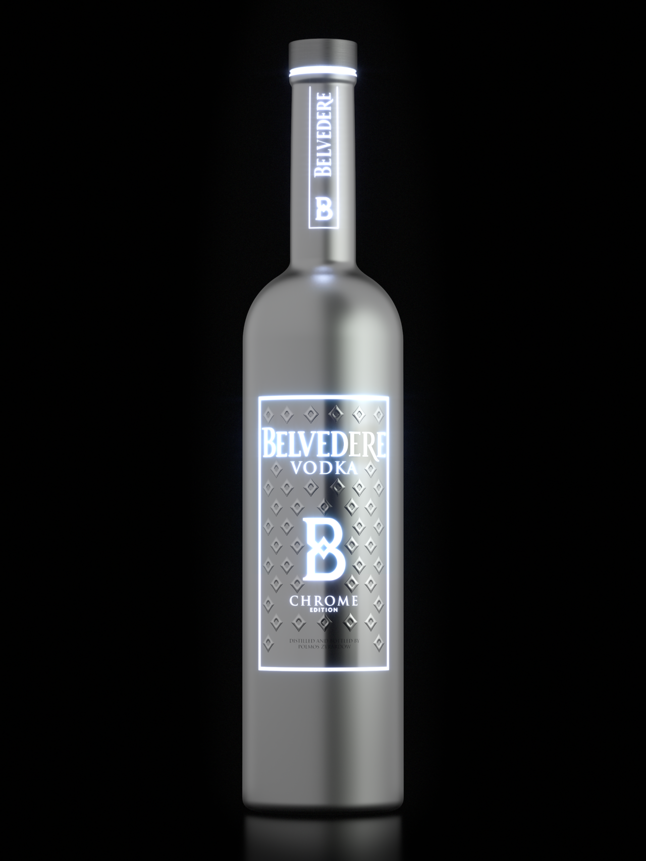 BELVEDERE CHROME LUMINOUS 1,75 L (LIMITED EDITION)