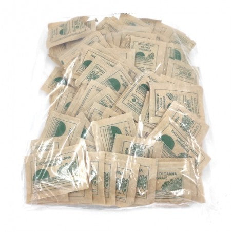 100 BUSTINE ZUCCHERO DI CANNA