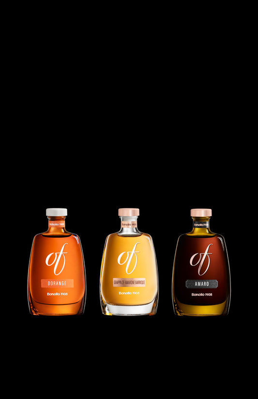 TRIS GRAPPE OF BONOLLO 5cl