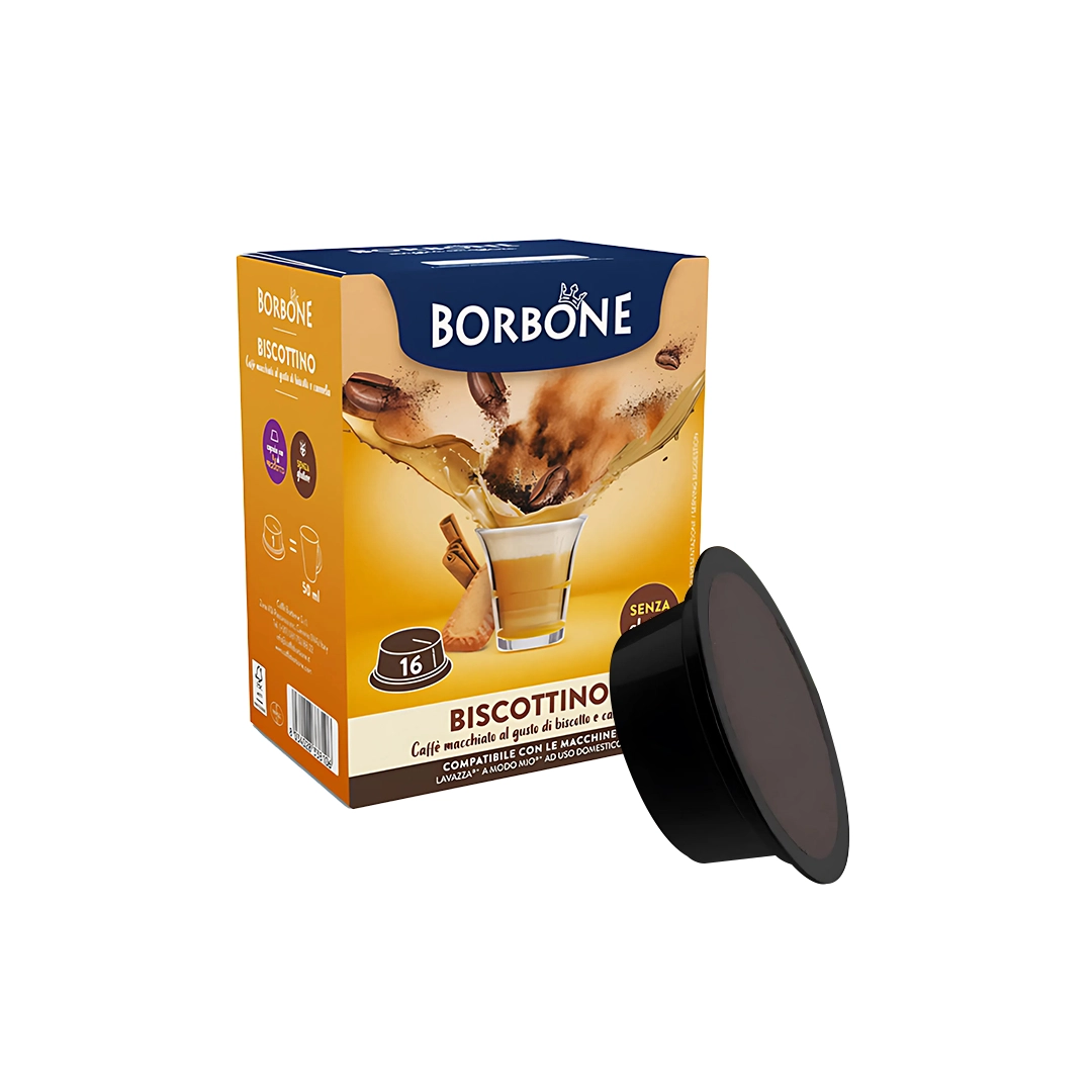 16 CAPSULE BISCOTTO E CANNELLA