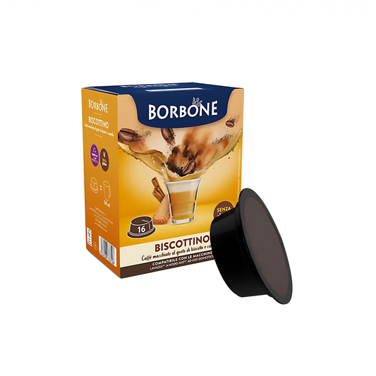 16 CAPSULE BISCOTTO E CANNELLA
