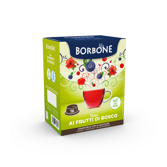 16 CAPSULE FRUTTI DI BOSCO SENZA ZUCCHERO