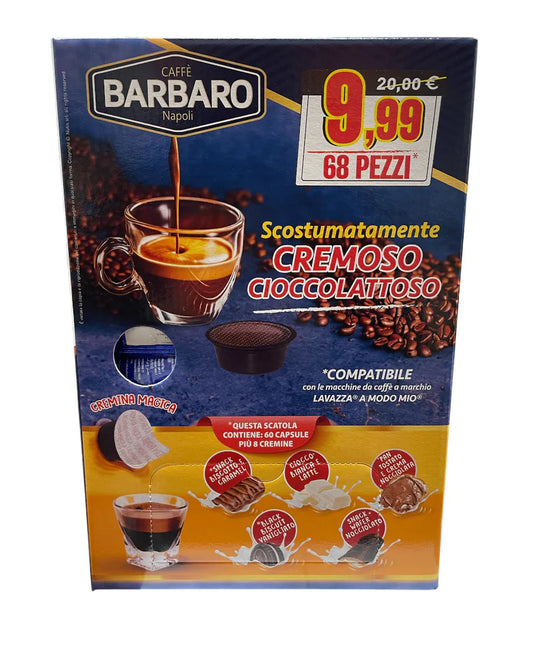 CAFFÈ BARBARO 68 CAPS. BLU DOLCE