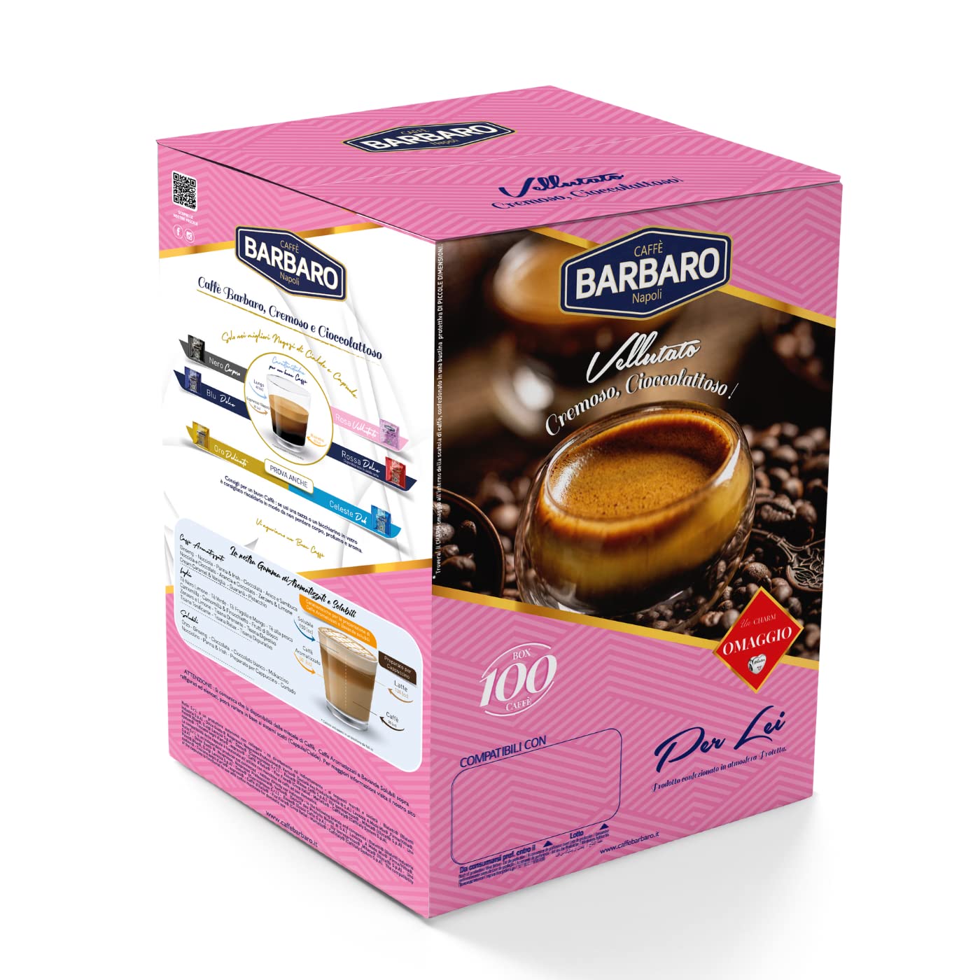 CAFFÈ BARBARO ROSA DELICATO