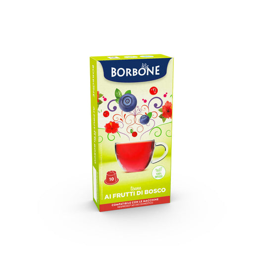 10 CAPSULE FRUTTI DI BOSCO SENZA ZUCCHERO
